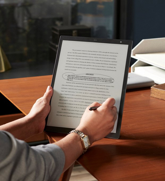 E Ink и Avalue представили &laquo;решение на основе планшета с цифровой бумагой&raquo;