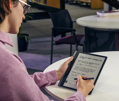 Экран E Ink 10,3 дюйма, 3550 мА&middot;ч, Android 11 и стилус. Представлен планшет Lenovo Smart Paper &ndash; для записи лекций и мемуаров
