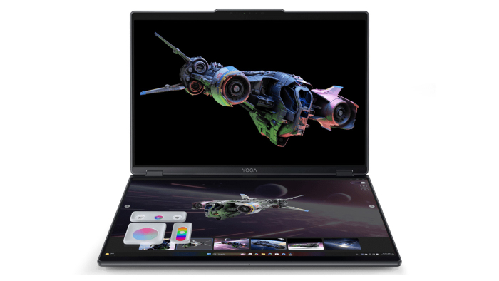 Концепт Yoga Book Pro 3D зі snap-on pads