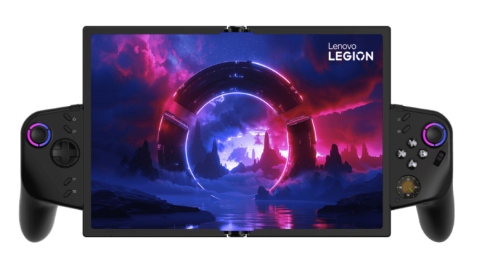Концепт Legion Go Fold у повноекранному режимі