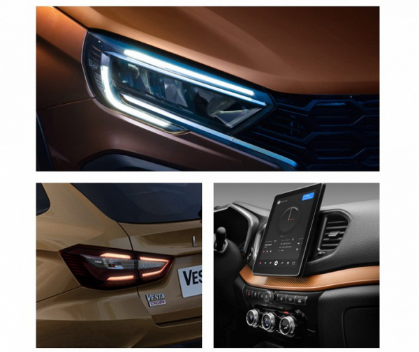Салон нового поколения Lada Vesta с большим планшетом впервые показали официально. АвтоВАЗ предлагает доступ к эксклюзивным материалам